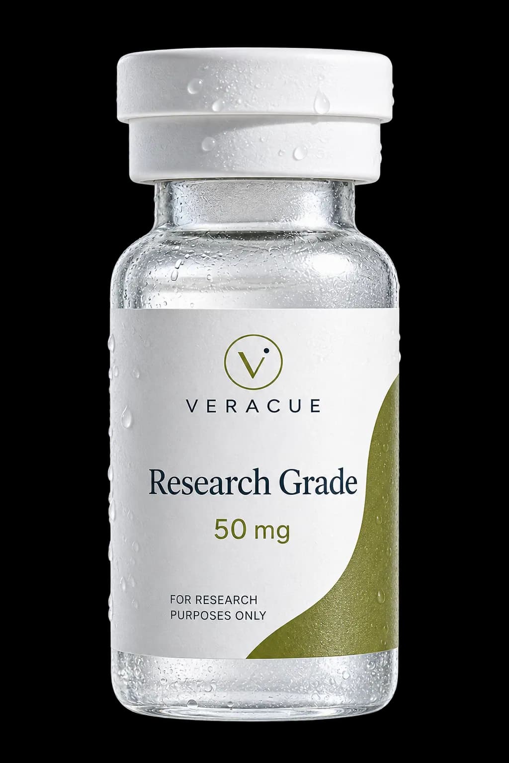 Veracue Research Grade 50mg Lyophilized Peptide Vial